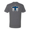 Tekno RC T-Shirt (Classic T Logo, heavy metal heather) Coast 2 Coast RC