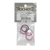 TKR6013BN – Shock Adjustment Collars (short, aluminum, PINK ano, 2pcs) Coast 2 Coast RC
