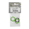 TKR6013BG – Shock Adjustment Collars (short, aluminum, GREEN ano, 2pcs)