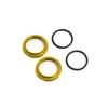 TKR6013BY – Shock Adjustment Collars (short, aluminum, YELLOW ano, 2pcs)