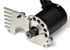 Exotek MT10 / PRO4 SC10 HD MOTOR COOLING PLATE SET, stainless steel
