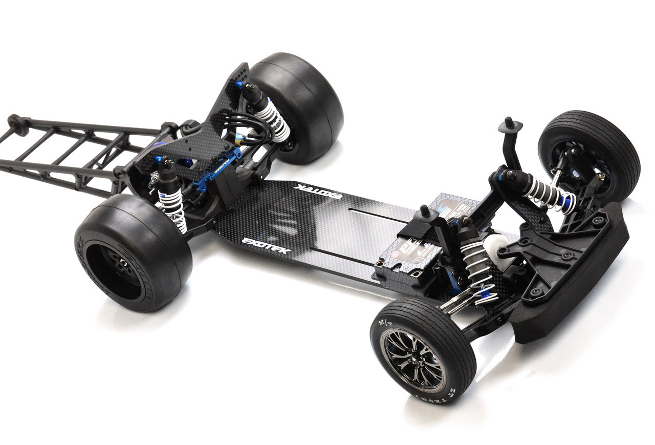 TX Drag SLASH Chassis: 2wd Drag Slash CarbonFiber Conversion