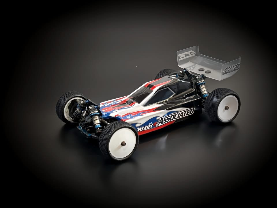 Retro-mod body (clear) for Team Associated B74.2 LFR