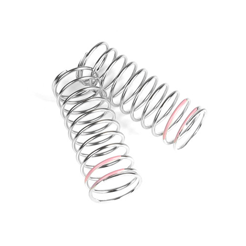 TKR6103 LF Shock Spring Set (front, 1.6x11.0, 3.82lb/in, 57mm, pink) Coast 2 Coast RC