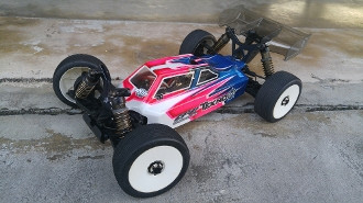 LFR A2 Tactic body (clear) for Tekno EB48/.2/.3/.4 Electric Buggy Coast 2 Coast RC