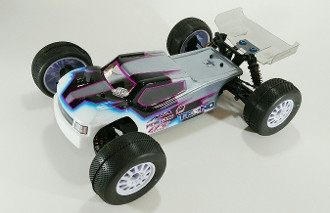 LFR Strife body (clear) for Tekno ET410 Coast 2 Coast RC