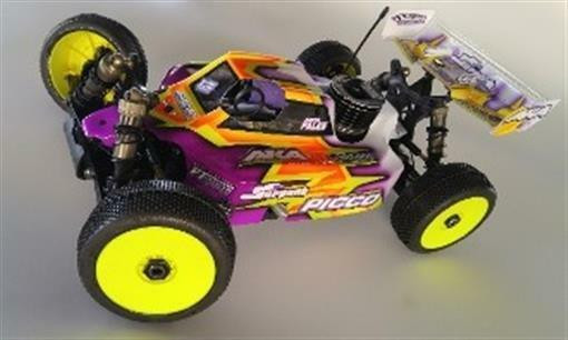 LFR Assassin Body (clear) for Serpent SRX8 Coast 2 Coast RC