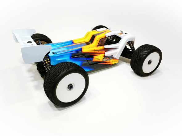 LFR Patriot Body (Clear) for the TEKNO ET 2.0 Electric Truggy Coast 2 Coast RC