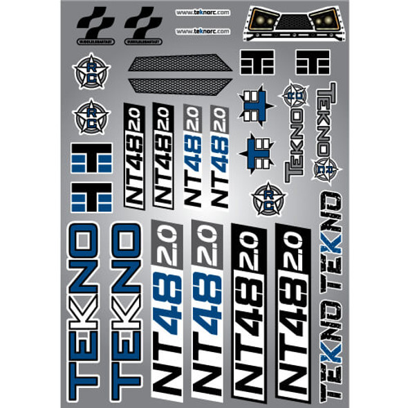 TKR9446 Decal Sheet (NT48 2.0) Coast 2 Coast RC