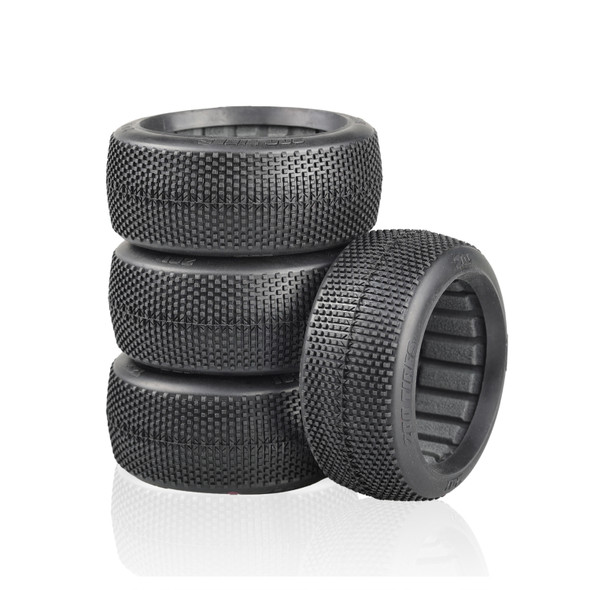 TZO 201 Car Set (Tires + Inserts), Super Soft Coast 2 Coast RC