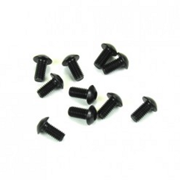TKR1401 M3x6mm Button Head Screws (black, 10pcs) Coast 2 Coast RC TKR1401 M3x6mm Button Head Screws (black, 10pcs) Coast 2 Coast RC