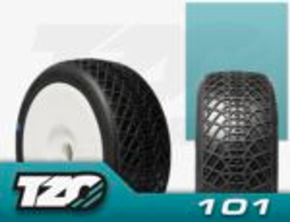 101 Car Set Pre-Glued, White Wheels, Black Magic Compound Coast 2 Coast RC