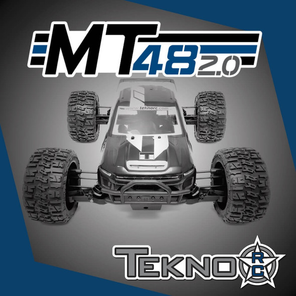 TeknoRC– TKR9603 - MT48 2.0 1/8th 4WD Performance Monster Truck Kit