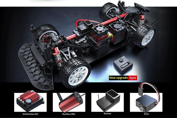 MJX 1/14 Hyper Go Citroen 4wd Brushless 2S RC Car Coast 2 Coast RC