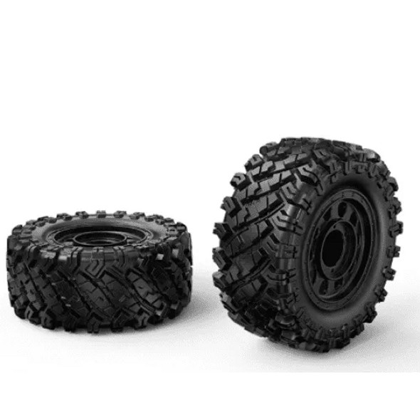 MJX Hyper Go 14300F Wheels with Tyres (2-Pack) – Spare Parts for 1/14 RC Car 14211