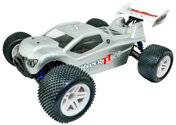 HOBAO 1/10 HYPER TT 2.0 PRO ELECTRIC TRUCK SILVER BODY RTR (REQUIRES BATTERY & CHARGER) Coast 2 Coast RC
