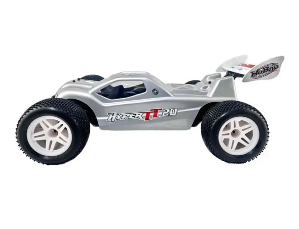 Hobao 1/10 Hyper Tt 2.0 Pro Electric Truck Silver Body Rtr (Requires Battery & Charger) Coast 2 Coast RC