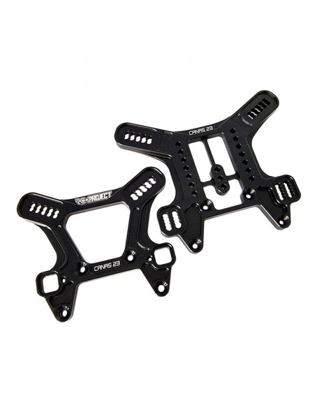 RC-Project CANAS EDITION Shock Towers For Sworkz 35-4 EVO