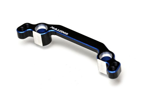 B74.2 +4 HD STEERING RACK, 7075 2 color anodized Coast 2 Coast RC