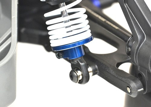 TRAXXAS ULTRA SHOCK CLAMPING SPRING CUPS, alloy (4) Coast 2 Coast RC