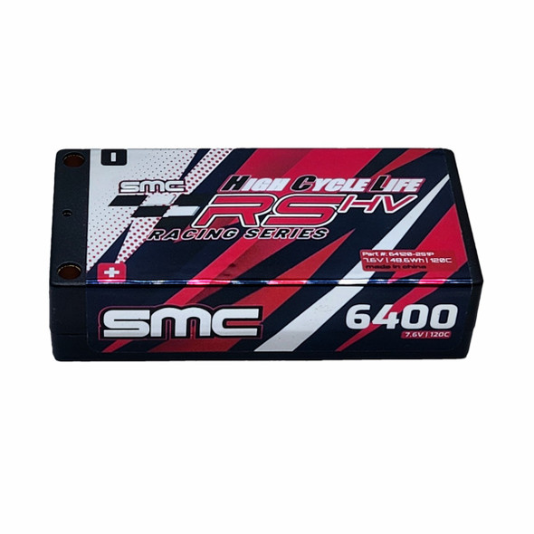 SMC HCL-RS 7.6V-6400MAH 120C LIHV 5mm bullets, Hardcase Coast 2 Coast RC