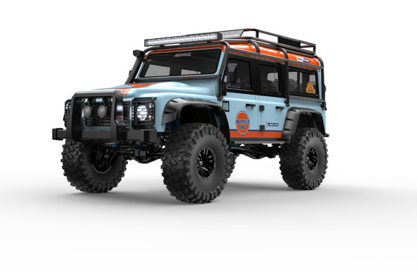 Mjx 1/8 Allrock 4wd Brushless Rc Crawler (Blue) Coast 2 Coast RC