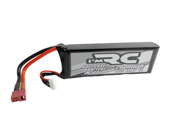 Im R/C 2600Mah 40C 14.8V Soft Case Lipo Battery - Deans Plug - Im302