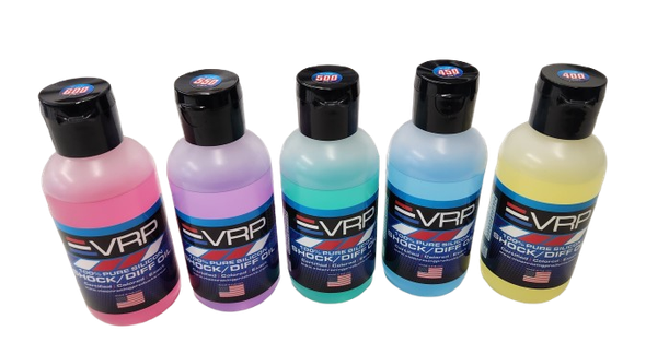 VRP 4oz. Pro Colored Shock Oils (118ml)