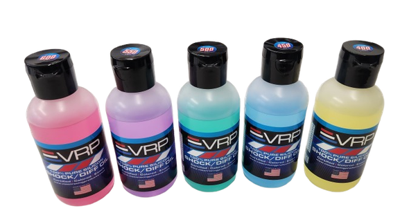 VRP 4oz. Pro Colored Shock Oils (118ml) Coast 2 Coast RC