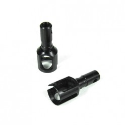 TKR5614X Differential Outdrives (SCT410/.3/SL, front/center/rear, hardened steel, lightened, 2pcs) Coast 2 Coast RC