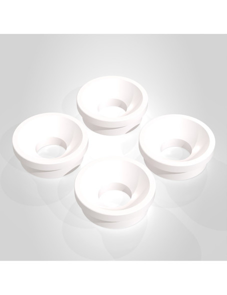 Rc Project Front Upright Adjust Nut Teflon Spacers for Team Associated RC8B 4.2