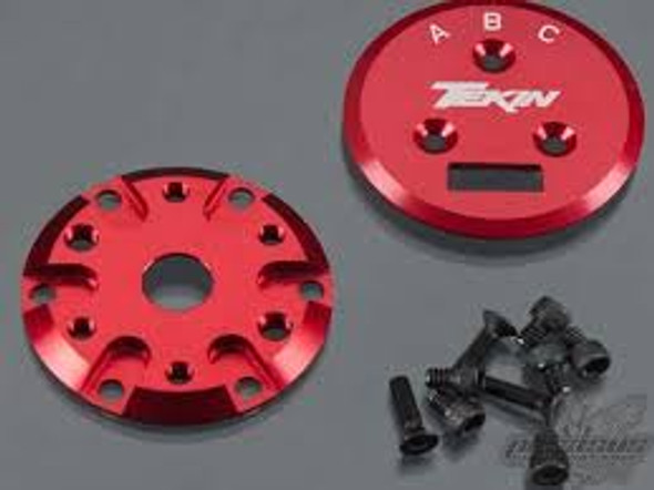 Tekin Pro4/Pro2 BL Front Endbell & Rear Cap Set Coast 2 Coast RC