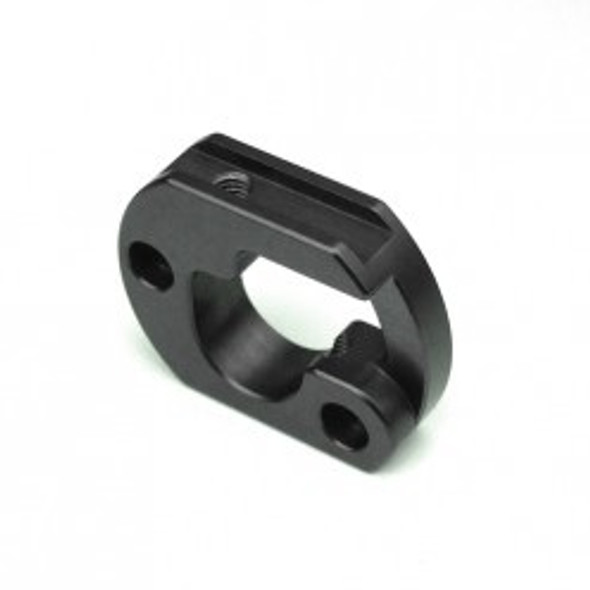 TKR5212 Motor Mount Insert (LCG, aluminum, gun metal anodized, lightened, SCT410) Coast 2 Coast RC