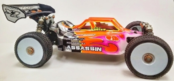 LFR Assassin body (clear) for Mugen MBX6/7 R eco buggy Coast 2 Coast RC