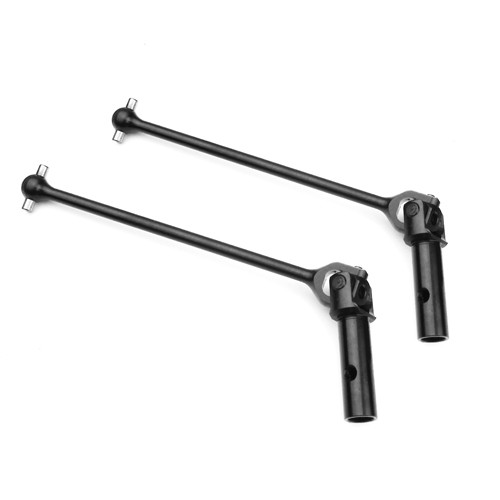 Universal Driveshafts (front/rear, hardened steel, EB/NB48.3, 2pcs) Coast 2 Coast RC