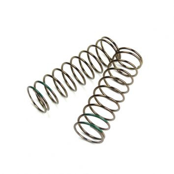 Low Frequency Shock Spring Set (front, 1.6x10.3, 4.14lb/in, 75mm, green) Coast 2 Coast RC