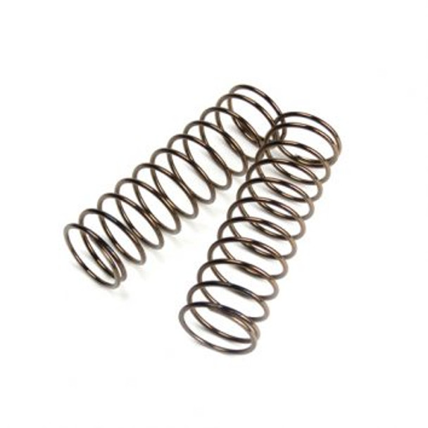 Low Frequency Shock Spring Set (front, 1.6x11.6, 3.58lb/in, 75mm, black) Coast 2 Coast RC