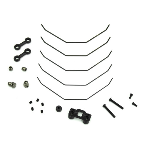 TKR6623 Sway Bar Kit (complete front, 1.0, 1.1, 1.2, 1.3, 1.4mm, EB/ET410) Coast 2 Coast RC