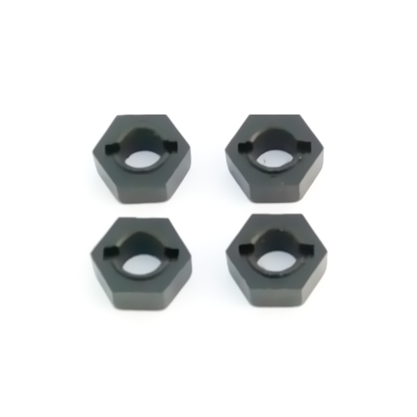 TKR1654 12mm Hex Adapters for ET410/ EB410 +1mm / M6 Driveshafts (front/rear, Slash/Stmpd 4x4, 2WD, 4pcs) Coast 2 Coast RC