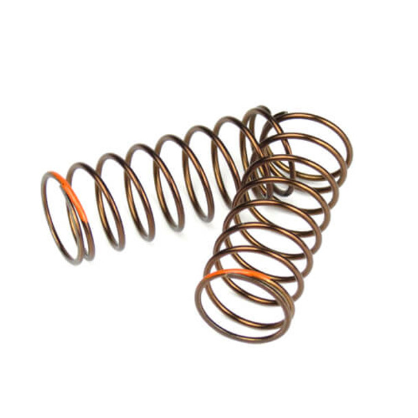 TKR7236 Shock Spring Set (front, 1.4x9.0, 4.21lb/in, 50mm, orange) Coast 2 Coast RC