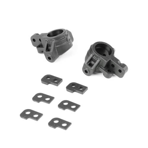 TKR6553X Adjustable Ackermann Spindles (L/R, EB/ET410,SCT410SL) Coast 2 Coast RC