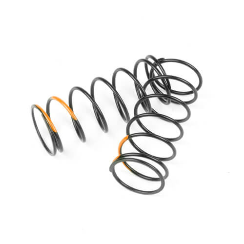 TKR7044 Shock Spring Set (front, 1.4x7.125, 5.75lb/in, 50mm, orange) Coast 2 Coast RC