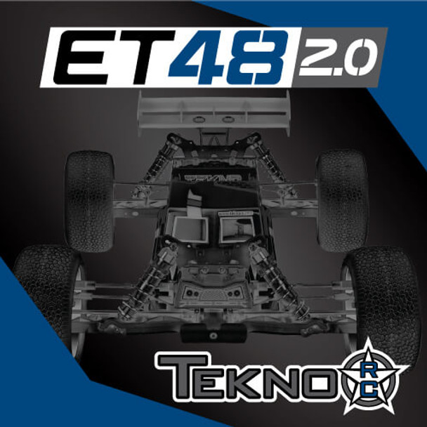 TKR9600 TeknoRC ET48 2.0 1/8th 4WD Competition Electric Truggy Kit Coast 2 Coast RC