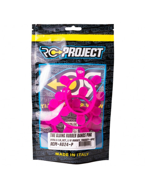 Rc Project Tire Gluing Rubber Bands Pink Coast 2 Coast RC