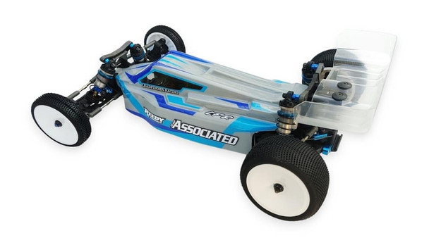 LFR A2 Tactic body (clear) for the Team Associated B6.4 w/2 Sniper Turf Wings Coast 2 Coast RC