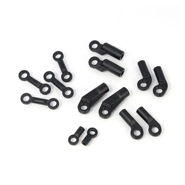 TKR9059C – Rod End Set (camber/sway bar, offset steering links, 2.x) Coast 2 Coast RC