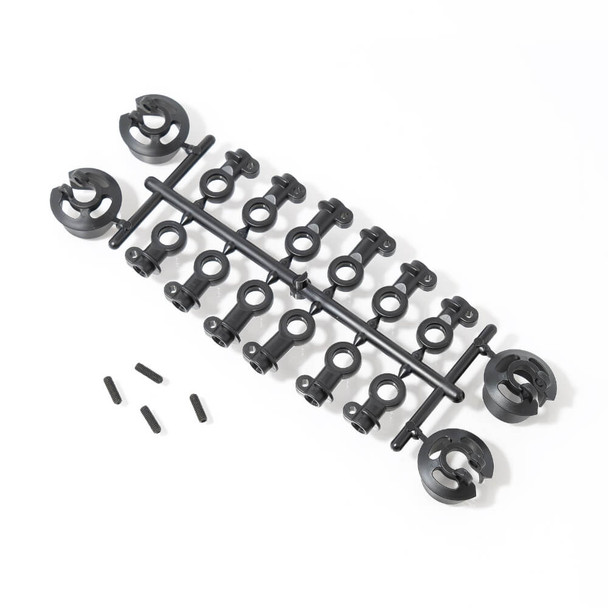 TKR6140D – Shock Rod End and Spring Perch Set (w/ assorted length rod ends) Coast 2 Coast RC