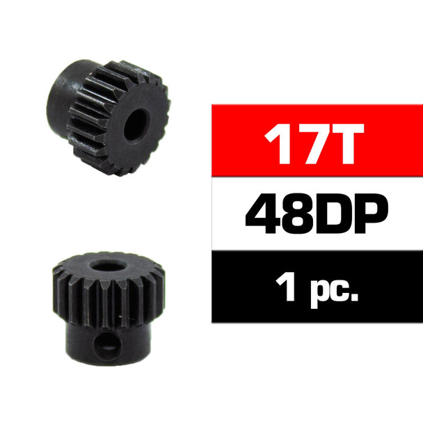 Ultimate HSS Steel 48DP Pinion Gear 17T W/3.17mm Bore