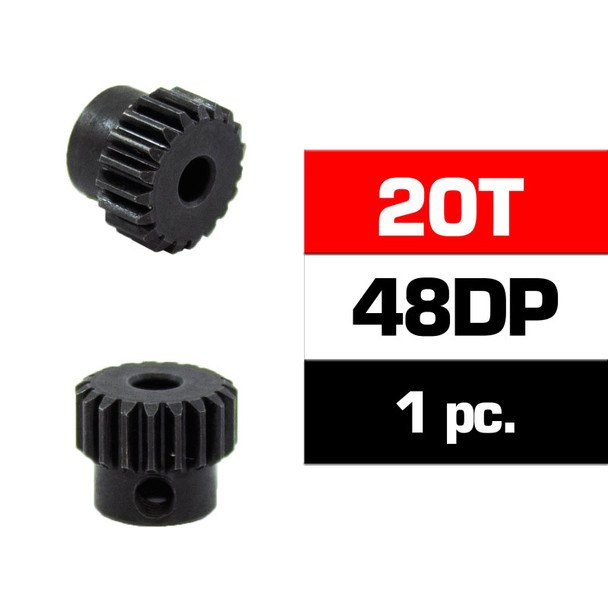 Ultimate HSS Steel 48DP Pinion Gear 20T W/3.17mm Bore