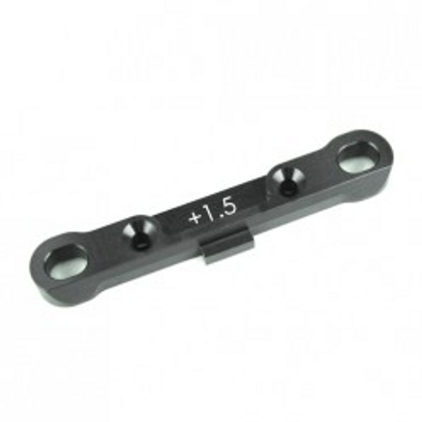 TKR5013B Adjustable Hinge Pin Brace (rear outer, 7075 CNC, gun metal anodized, + 1.5mm) Coast 2 Coast RC